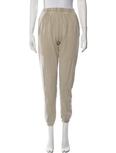 Pre-owned Kith Embroidered Accent Sweatpants In Neutrals