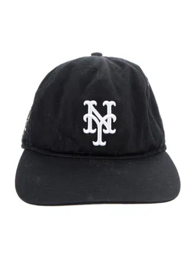 Pre-owned Kith Embroidered Baseball Cap In Black