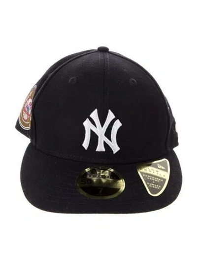 Pre-owned Kith Embroidered Baseball Cap In Blue