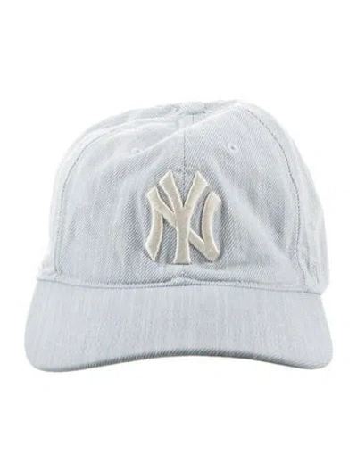 Pre-owned Kith Embroidered Baseball Cap W/tags In Blue