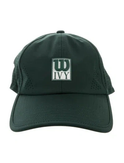 Pre-owned Kith Embroidered Baseball Cap W/tags In Green