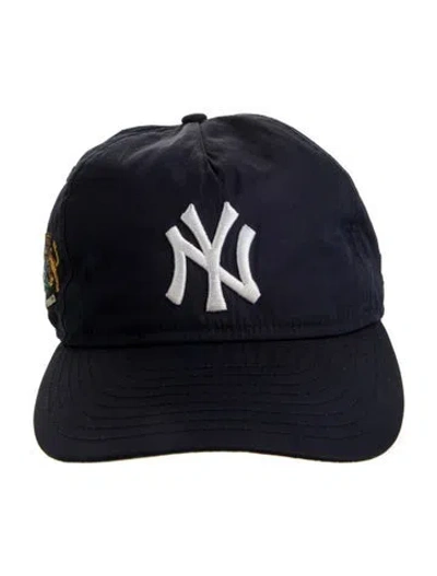 Pre-owned Kith Embroidered Baseball Hat In Blue