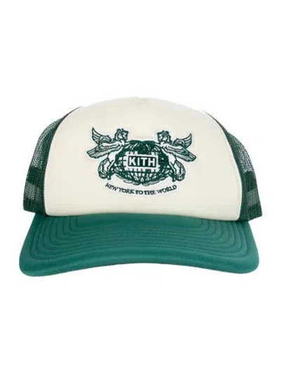 Pre-owned Kith Embroidery Baseball Cap In Multi