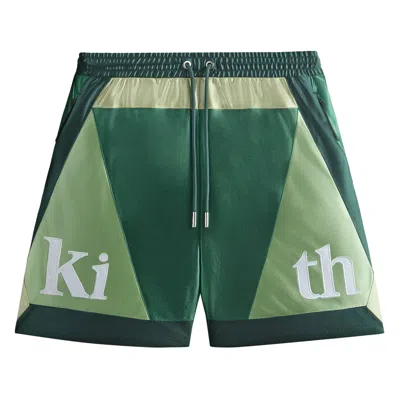 Pre-owned Kith Faille Jersey Turbo Short 'feld' In Multi-color