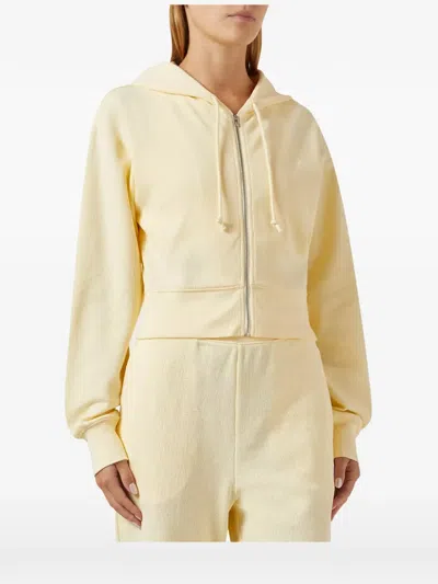 Kith Fallon Waffle Hoodie In Neutral