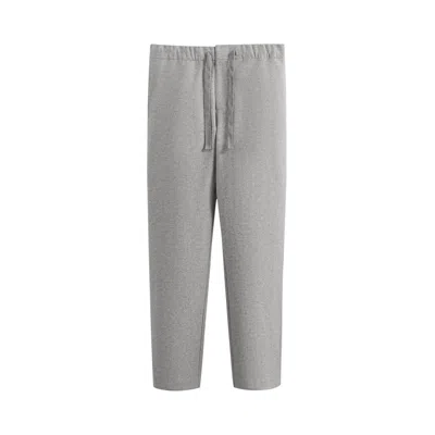 Pre-owned Kith Felted Jersey Bentley Pant 'heather Grey'