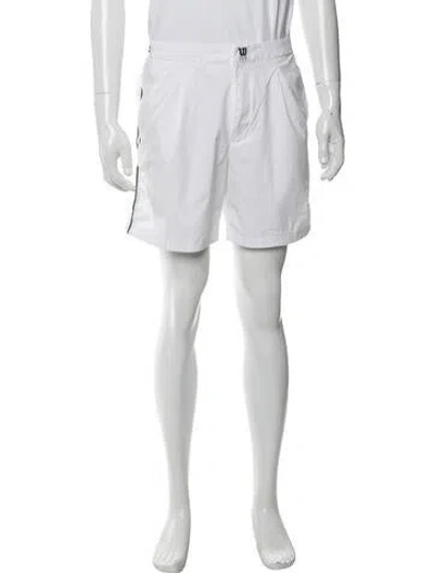 Pre-owned Kith Flat Front Shorts In White