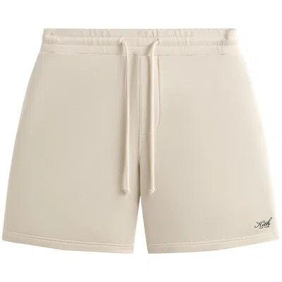 Pre-owned Kith Fleece Curtis Short 'rye' | Tan | Men's Size Xxl In Brown