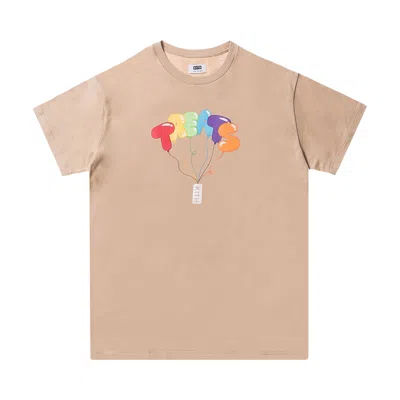 Pre-owned Kith Float Tee 'sand' | Tan | Men's Size M In Brown