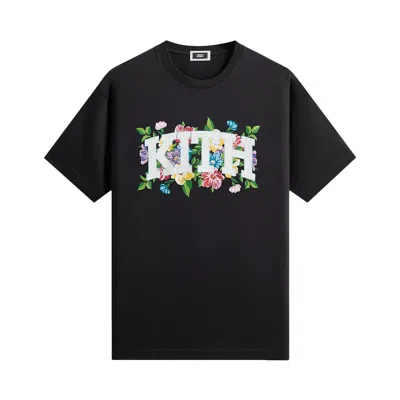 Pre-owned Kith Floral Arch Tee 'black' | Men's Size Xs