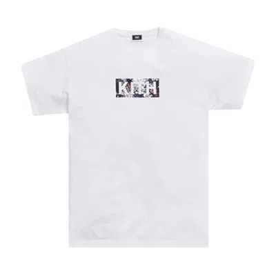 Pre-owned Kith Floral Classic Logo Tee 'white' | Men's Size M