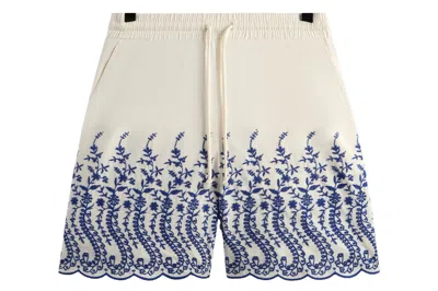 Pre-owned Kith Floral Eyelet Lewis Short Current