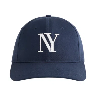 Pre-owned Kith For '47 Just Ny Franchise Ls Cap 'nocturnal' | Black | Men's Size Xxl