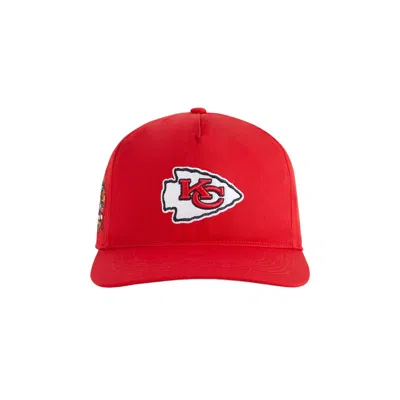 Pre-owned Kith For 47 Kansas City Chiefs Hitch Snapback 'dalle' In Red