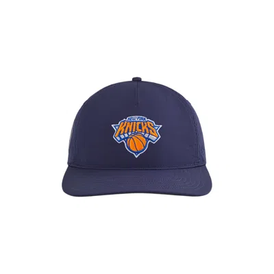 Pre-owned Kith For '47 New York Knicks Hitch Low Snapback 'nocturnal' | Blue | Men's Size Onesize