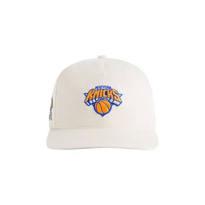 Pre-owned Kith For 47 New York Knicks Hitch Snapback 'sandrift' | Cream | Men's Size Onesize