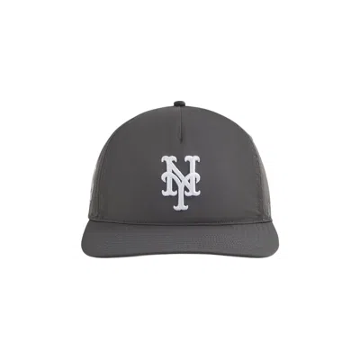 Pre-owned Kith For '47 New York Mets Hitch Low Snapback 'machine' | Grey | Men's Size Onesize