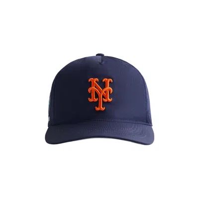 Pre-owned Kith For '47 New York Mets Hitch Snapback 'nocturnal' | Blue | Men's Size Onesize