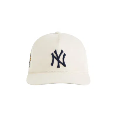 Pre-owned Kith For 47 New York Yankees Hitch Snapback 'sandrift' | Cream | Men's Size Onesize In White