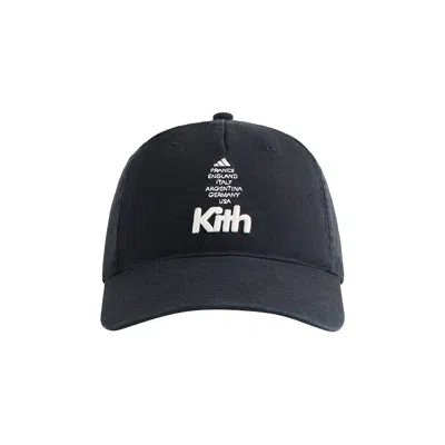 Pre-owned Kith For Adidas Football Cap  'black' | Men's Size Onesize