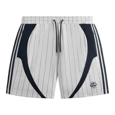 Pre-owned Kith For Adidas Football Pinstripe Short 'white' | Men's Size Xxl