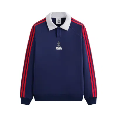 Pre-owned Kith For Adidas Football Pullover  'blue' | Men's Size M
