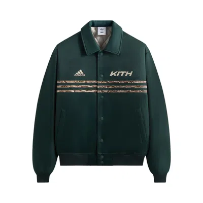 Pre-owned Kith For Adidas Football Python Gorman Shirt 'stadium' | Green | Men's Size L