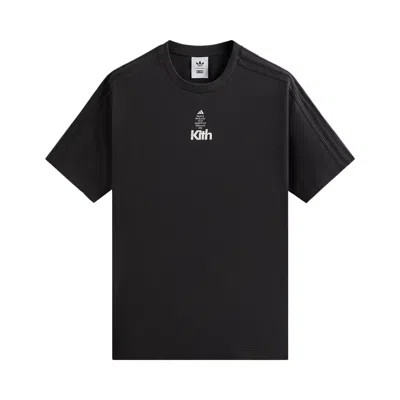 Pre-owned Kith For Adidas Football Short-sleeve Tee  'black' | Men's Size Xl