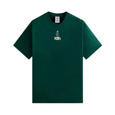 Pre-owned Kith For Adidas Football Short-sleeve Tee  'green' | Men's Size Xl