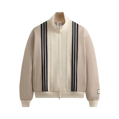Pre-owned Kith For Adidas Football Track Suit Top  'beige' | Tan | Men's Size Xl