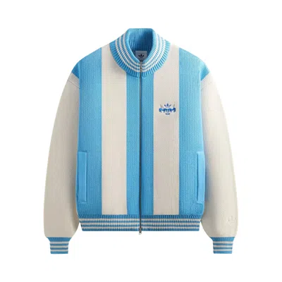 Pre-owned Kith For Adidas Football Wyona Jacket 'gray' | Grey | Men's Size S
