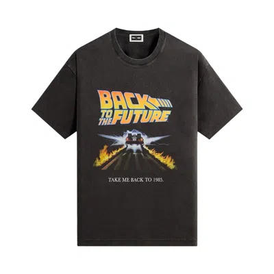 Pre-owned Kith For Back To The Future Back To 1985 Vintage Tee 'black' | Men's Size M