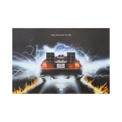 Pre-owned Kith For Back To The Future Take Me Back To 1985 Poster 'multicolor' | Multi-color | Men's Size Ones