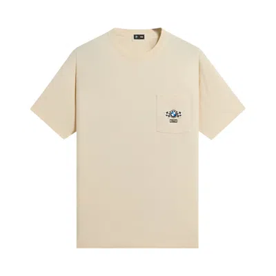 Pre-owned Kith For Bmw 1602 Schematic Pocket Tee 'sandrift' | Cream | Men's Size L