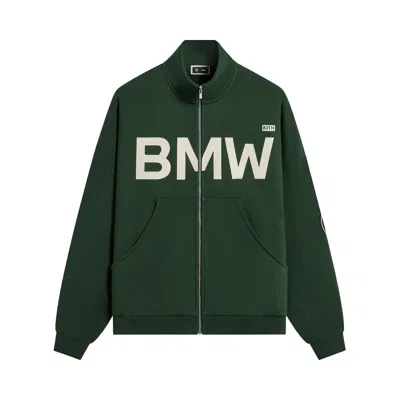 Pre-owned Kith For Bmw Braxton Track Zip 'vitality' | Green | Men's Size M