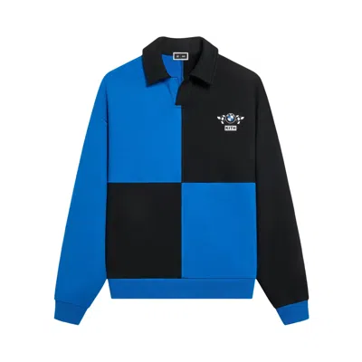 Pre-owned Kith For Bmw Checkered Nelson Rugby 'black' | Men's Size Xxl