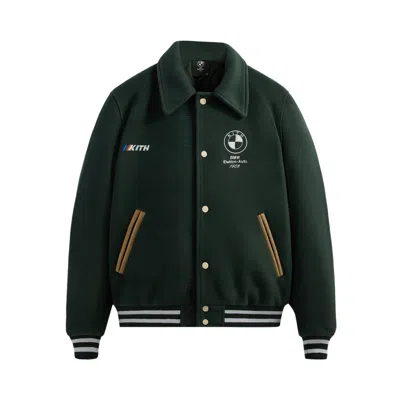 Pre-owned Kith For Bmw Coaches Jacket 'vitality' In Green