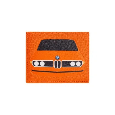 Pre-owned Kith For Bmw Csi 3.0 Cardholder 'sunglow' | Orange | Men's Size Onesize