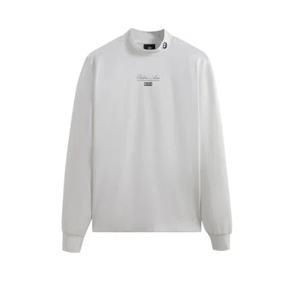 Pre-owned Kith For Bmw Long-sleeve Mock Neck 'white' | Men's Size Xxl