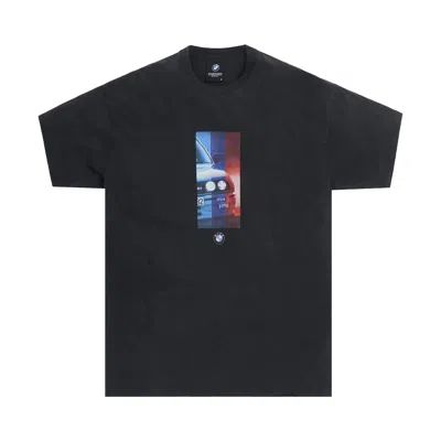 Pre-owned Kith For Bmw M Stripe Vintage Tee 'black' | Men's Size M