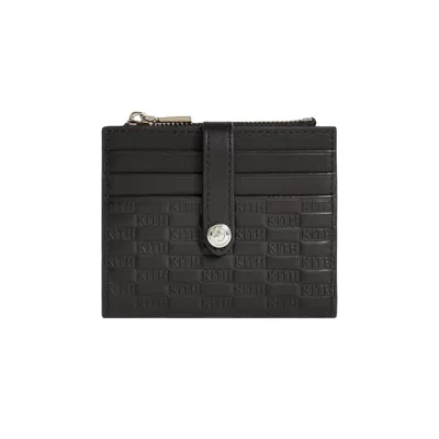 Pre-owned Kith For Bmw Zip Cardholder 'black' | Men's Size Onesize