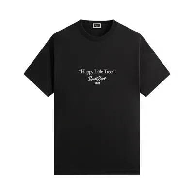 Pre-owned Kith For Bob Ross Happy Trees Quote Tee 'black' | Men's Size S