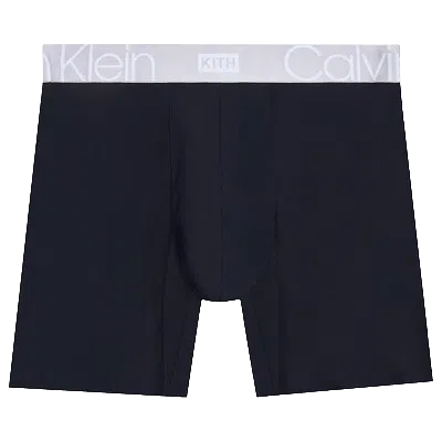 Pre-owned Kith For Calvin Klein Seasonal Boxer Brief 'black'
