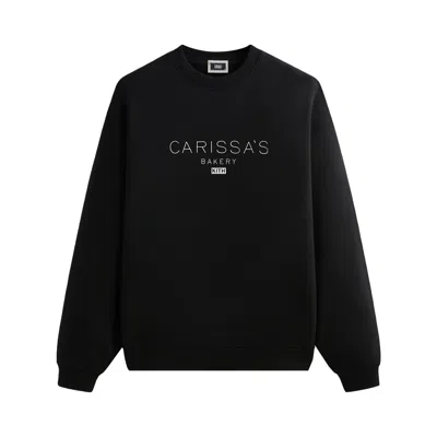 Pre-owned Kith For Carissa's Bakery Nelson Crewneck 'black'