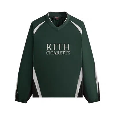 Pre-owned Kith For Cigarette Racing Dayton Combo Pullover 'stadium' | Green | Men's Size Xxl