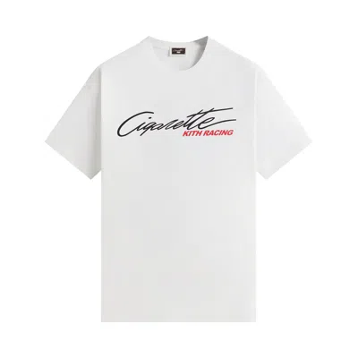 Pre-owned Kith For Cigarette Racing Vintage Tee 'white' | Men's Size S