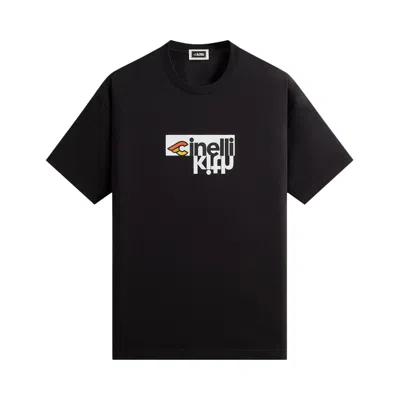 Pre-owned Kith For Cinelli Upside Down Tee 'black' | Men's Size Xs
