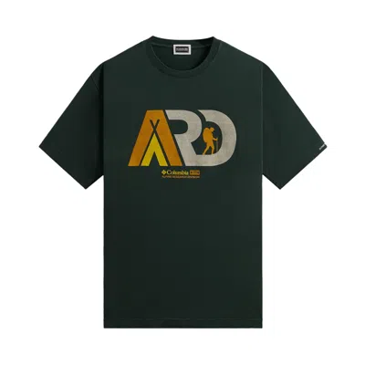 Pre-owned Kith For Columbia Ard Vintage Tee 'stadium' In Green