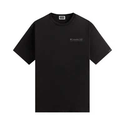 Pre-owned Kith For Columbia Boot Print Vintage Tee 'black'