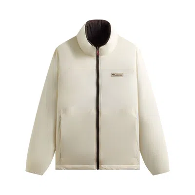 Pre-owned Kith For Columbia Down Reversible Puffer 'sandrift/kindling' | Cream | Men's Size Xxl In White